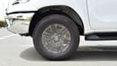 تويوتا هيلوكس ECT0055 - Toyota Hilux DCab - 2.4L Diesel Auto White-Black - Key Start, Auto AC
