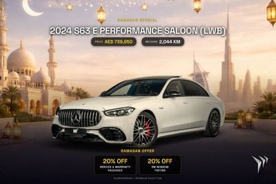 Mercedes-Benz S 63 AMG 2024 S63 AMG EDITION 1 | 0% Downpayment | AED 10,637 P/M | Warranty and Service Package Available