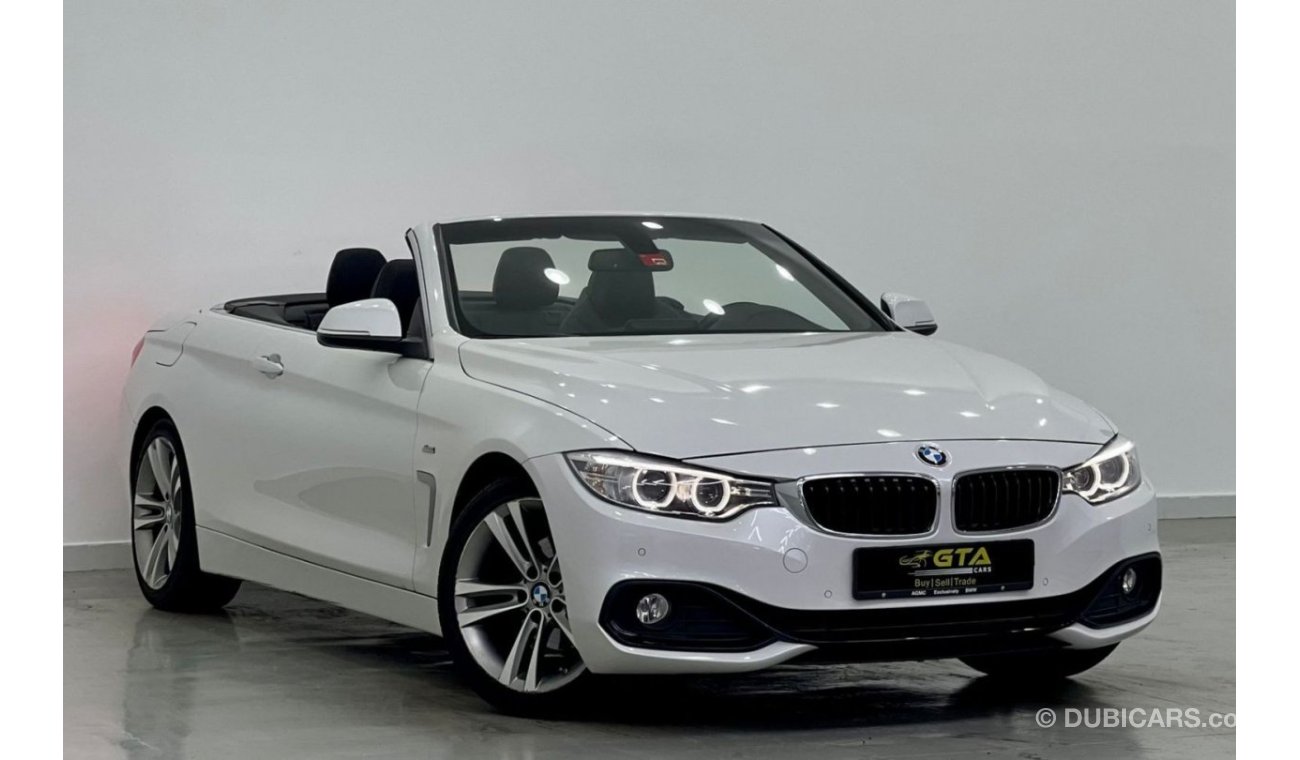 BMW 420i 2017 BMW 420i Sport Line Convertible, Full BMW Service History, Warranty, GCC