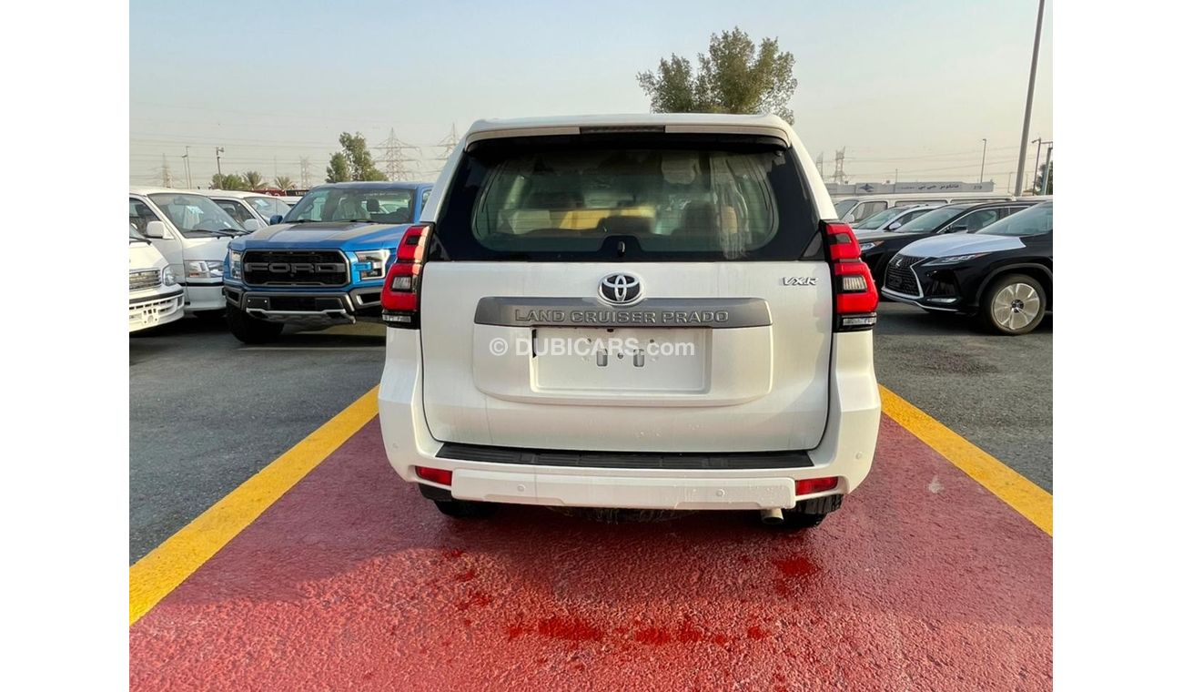 Toyota Prado TOYOTA PRADO VX.R, 2.7L, PETROL, AUTOMATIC, WITH LEATHER INTERIOR MODEL 2021, WHITE EXTERIOR WITH BR