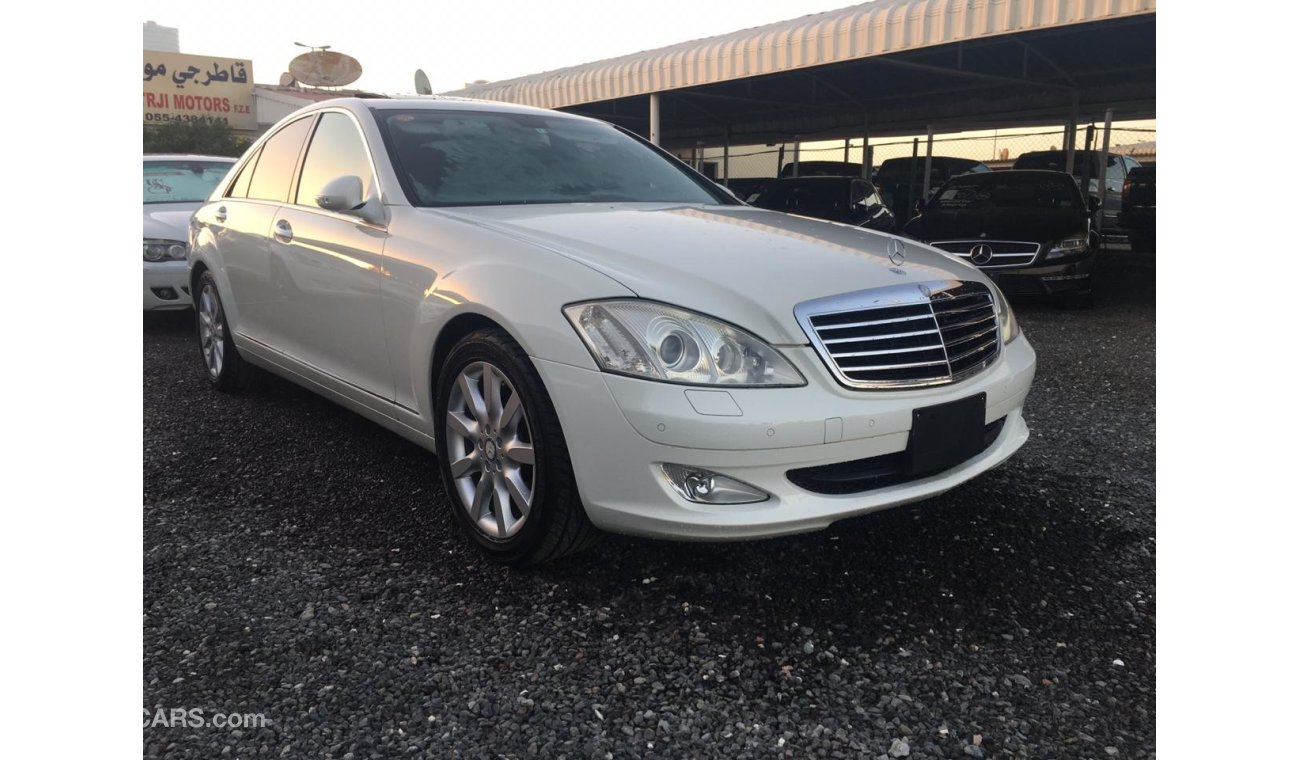 مرسيدس بنز S 350 وارد اليابان بطاقة جمركية