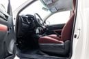 تويوتا هيلوكس Single Cab 2.4L Manual - Super White Inside Maroon | Export Only