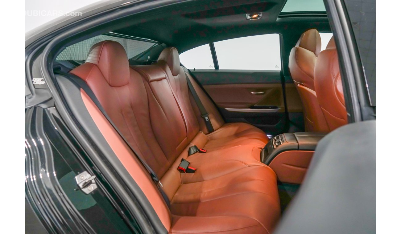 بي أم دبليو 640i 2016 BMW 640i M-Sport Gran Coupe / Extended BMW Warranty & Service Pack