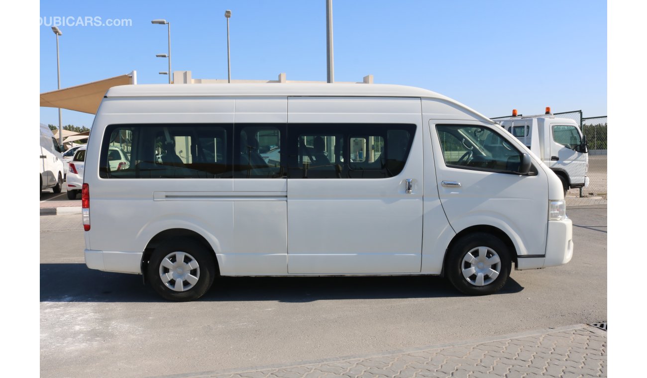 تويوتا هاياس TOYOTA HIACE HI ROOF PASSENGER BUS 2014 WITH GCC SPECS