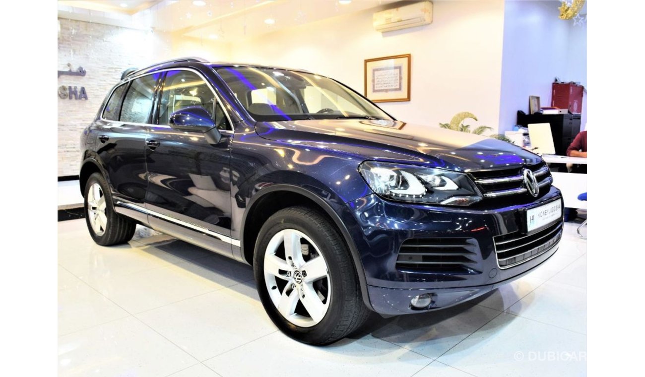 Volkswagen Touareg AMAZING Volkswagen Touareg 2014 Model!! in Blue Color! GCC Specs