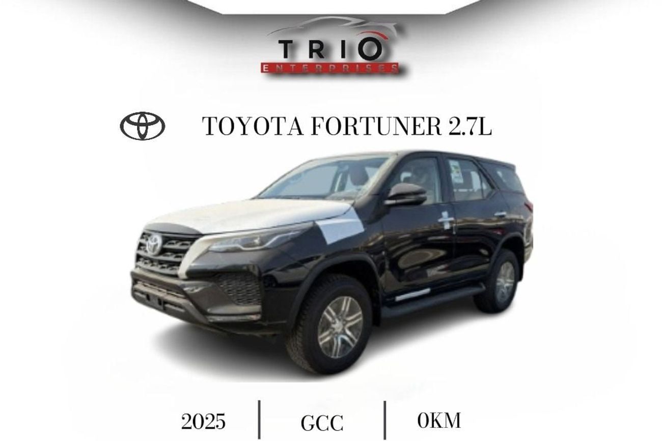 تويوتا فورتونر EXR 2.7L (160 HP) TOYOTA FORTUNER 4WD - 2.7L - PETROL - AT - 2025YM