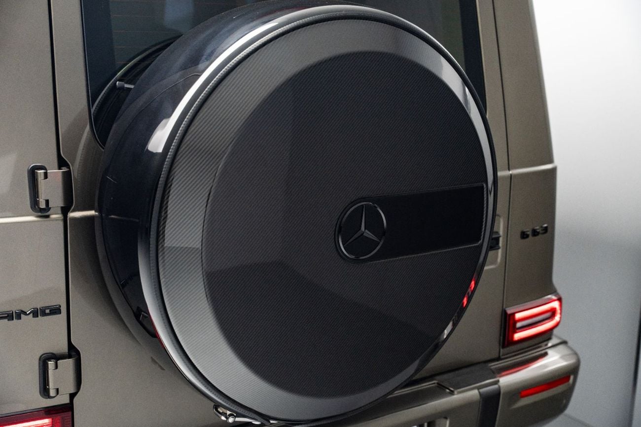 Mercedes Benz G63 AMG STD BUY NOW, PAY 2027 | THE BLACKLINE STANDARD | 2029 Mercedes Warranty + Service Contract, GCC