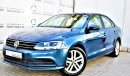 Volkswagen Jetta 2.5L SE FULL OPTION 2016 GCC SPECS DEALER WARRANTY