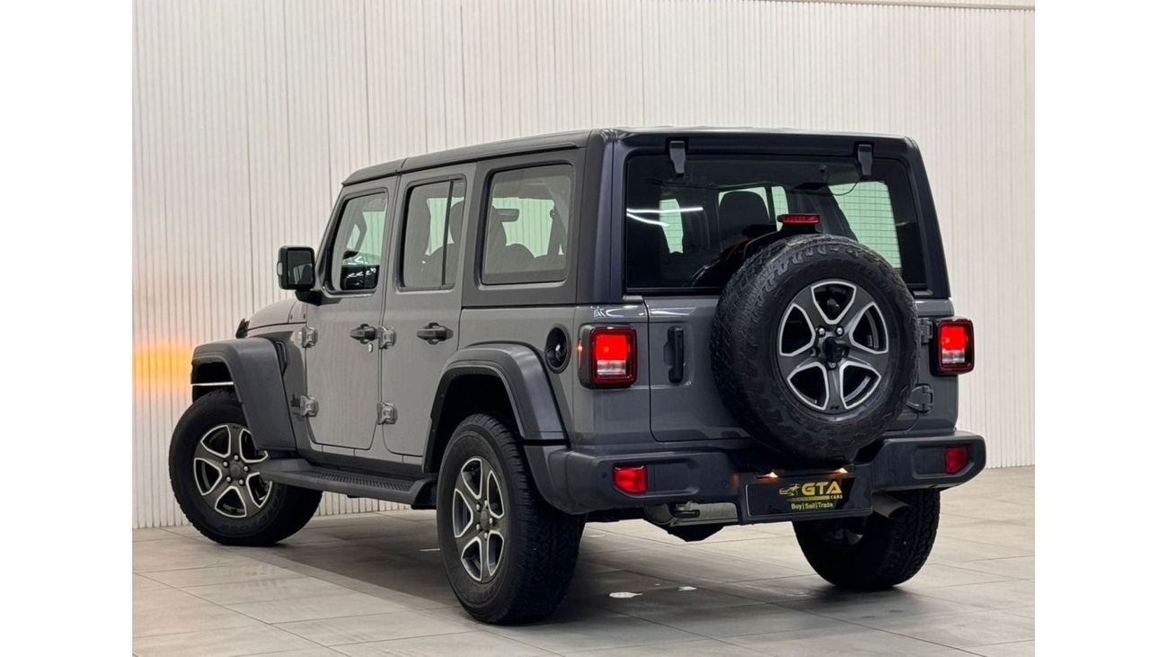 جيب رانجلر 2021 Jeep Wrangler Unlimited Sport, Warranty, Full Service History, Excellent Condition, GCC