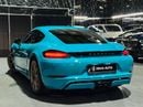 Porsche 718 Cayman S 2.5L A/T 2018 Porsche 718 Cayman, Full Service History, Sport Chrono Package, Excellent Condition,