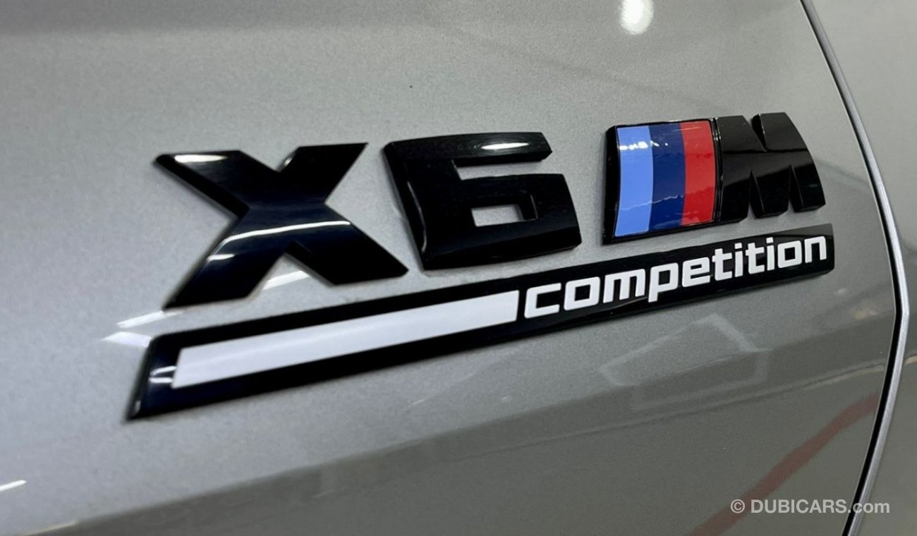 بي أم دبليو X6 M 2021 BMW X6M Competition, BMW Warranty-Full BMW Service History