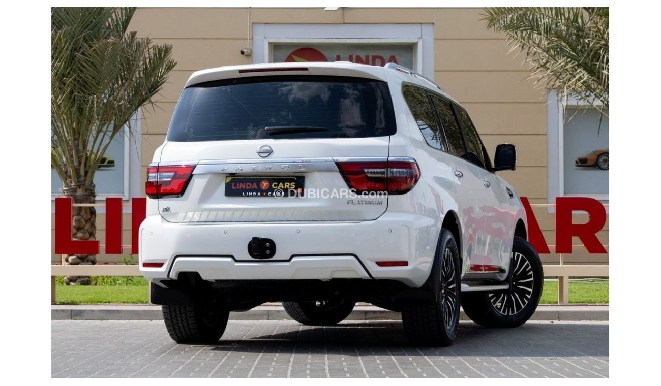 نيسان باترول Nissan Patrol Platinum 2024 GCC under Agency Warranty and Service Contract with Flexible Down-Paymen