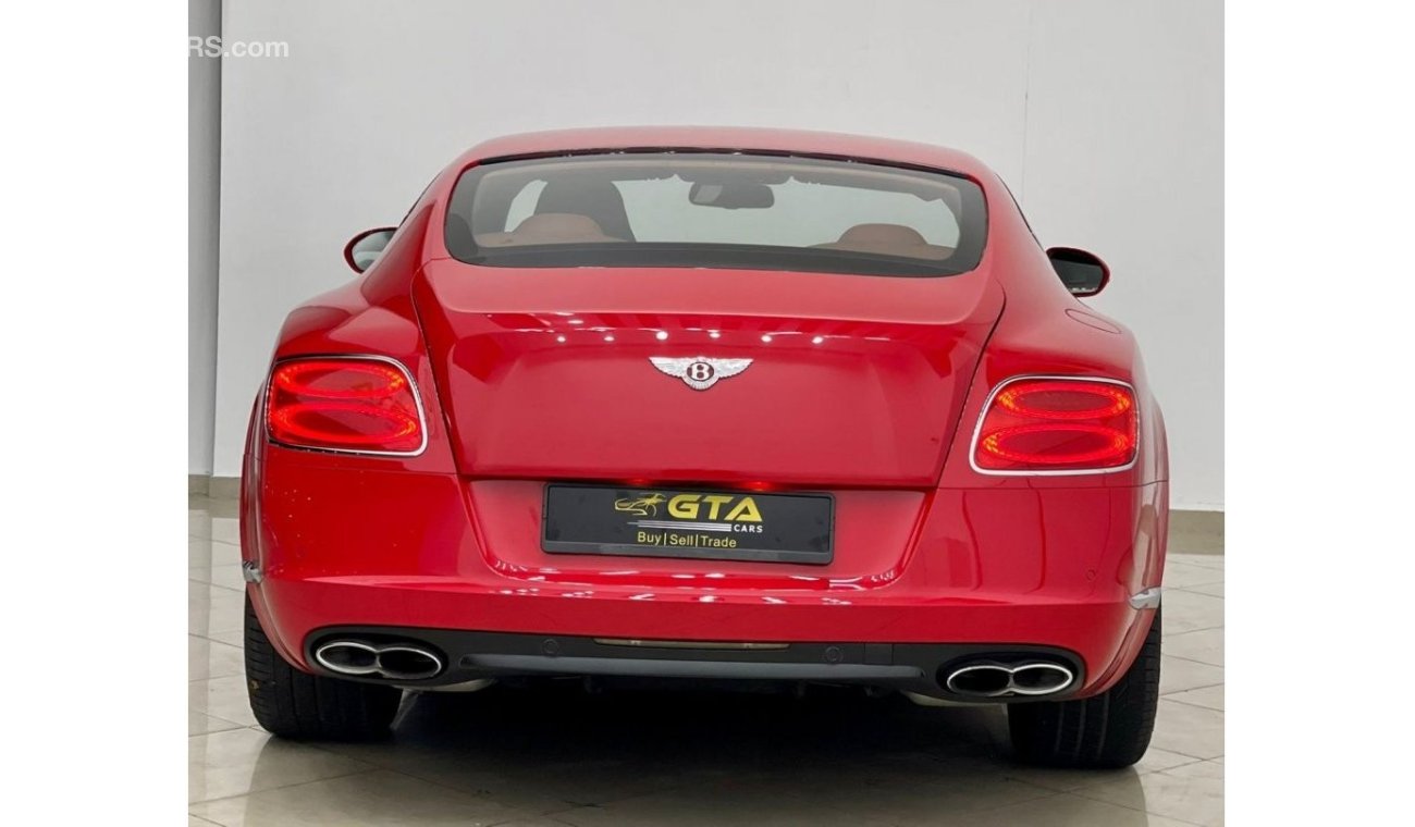 Bentley Continental GT 2013 Bentley Continental GT, Full Service History, GCC