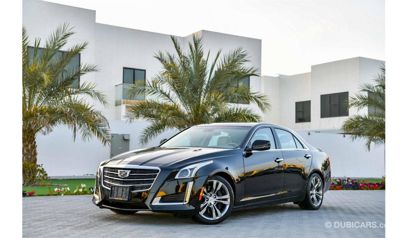 Cadillac CTS 2Y Warranty - Cadillac CTS 3.6L V6 - GCC - AED 1,706 PER MONTH - 0% DOWNPAYMENT