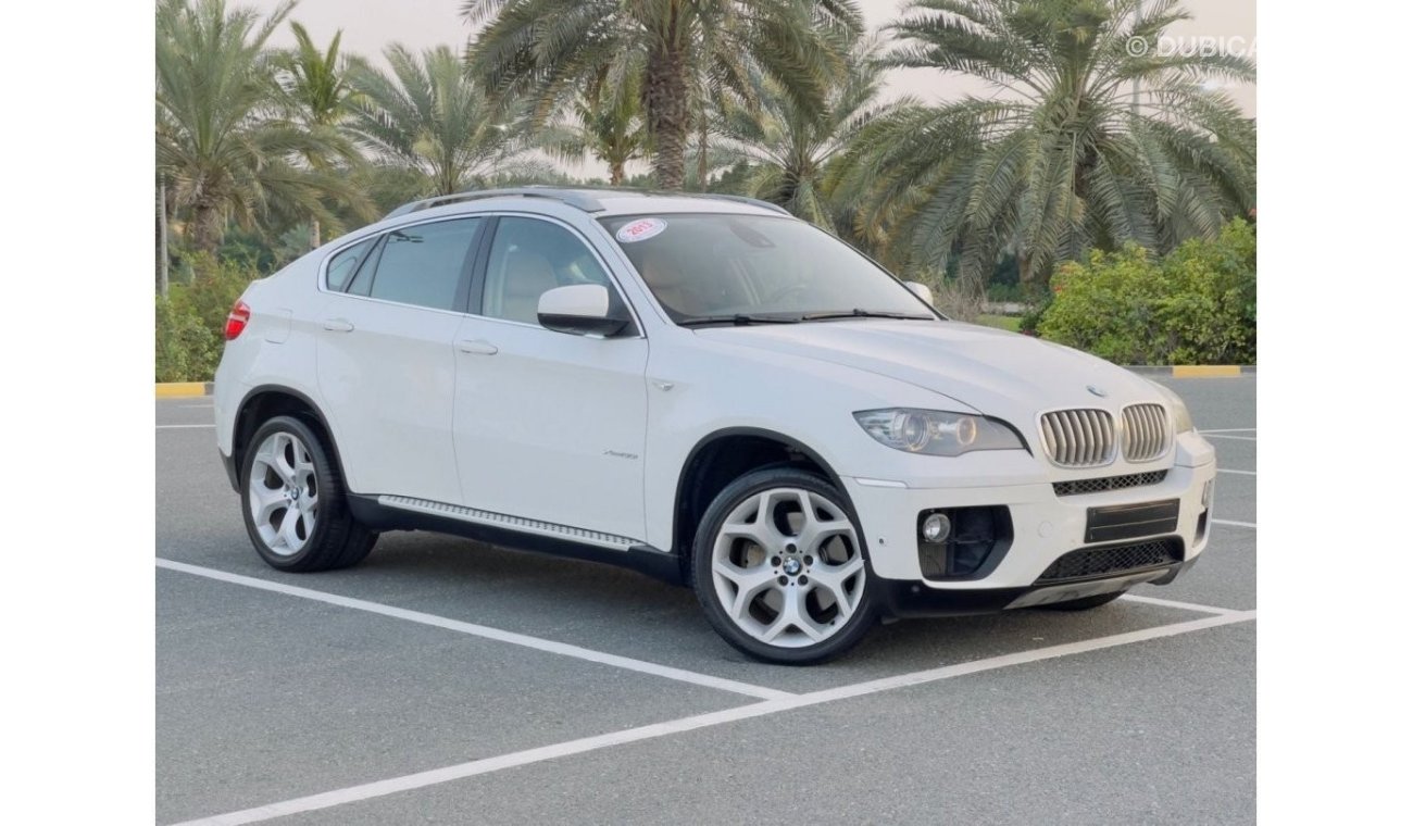 BMW X6 50i Exclusive X6 2013 GCC model XDRIVE 50i in agency condition, agency dye, without accidents, full