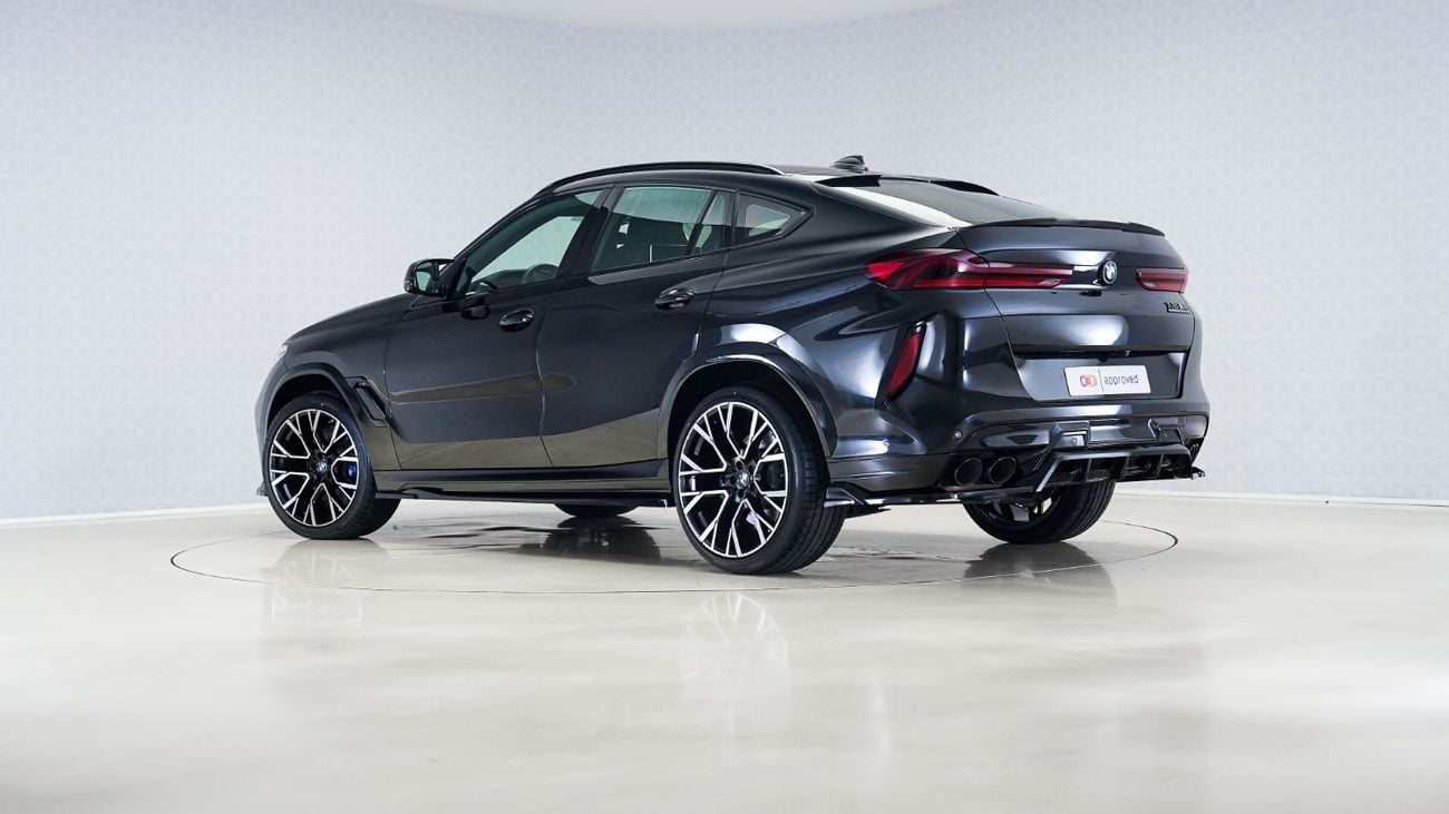 بي أم دبليو X6 M Competition 4.4L | AED 5,053 PM | Up to 3 Years Warranty Unlimited | GCC