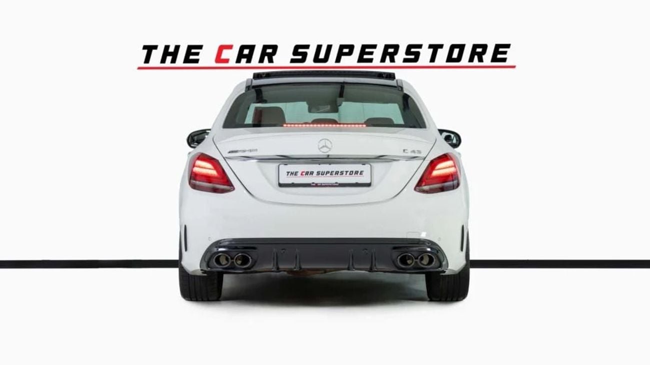 Mercedes Benz C43 AMG AMG SPORT GCC- -well maintained-high specifications-Night Package