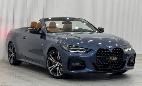 بي أم دبليو 430i M سبورت Pro 2021 BMW 430i M-Sport Convertible, June 2026 BMW Warranty + Service Pack, Very Low Kms,