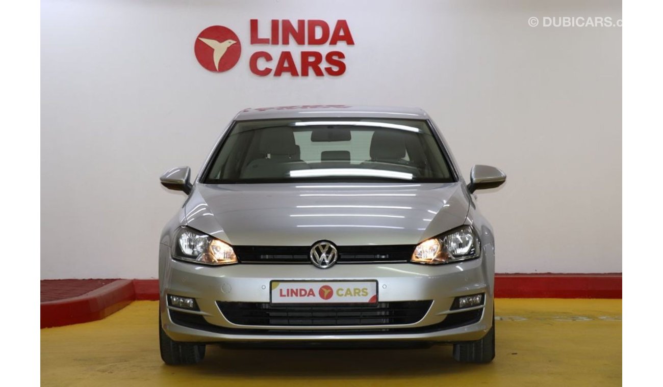 فولكس واجن جولف Volkswagen Golf TSI 2015 GCC under Warranty with Zero Down-Payment.