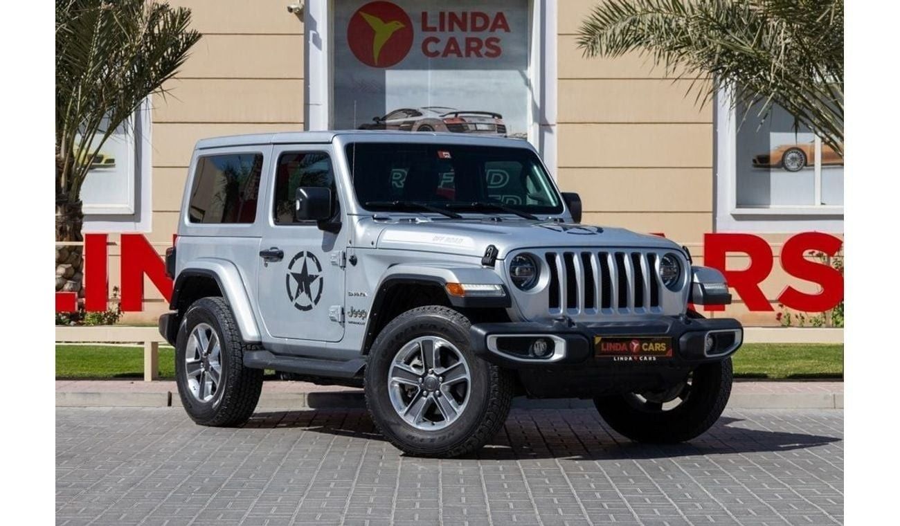 جيب رانجلر Sahara 3.6L A/T (5 Seater) Jeep Wrangler Sahara 2022 GCC under Agency Warranty with Flexible Down-Pa
