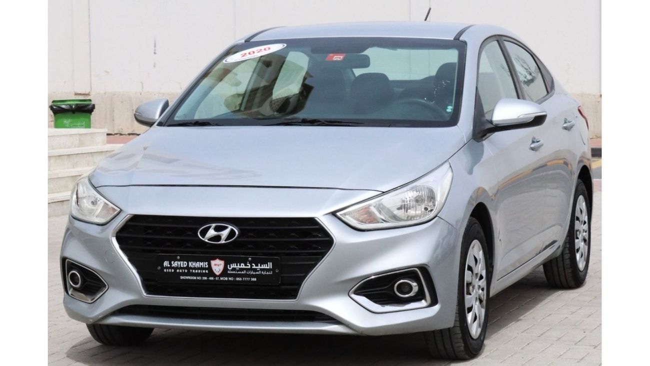 Hyundai Accent Base Hyundai Accent 2020 GCC in excellent condition without accidents