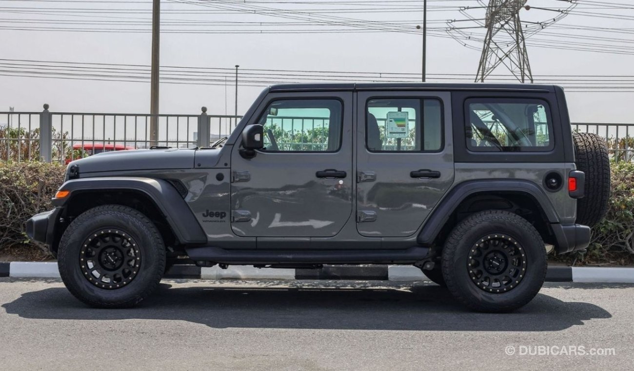 Jeep Wrangler Unlimited Sport Plus V6 3.6L , 2023 GCC , 0Km , With 3 Yrs or 60K Km Warranty @Official Dealer