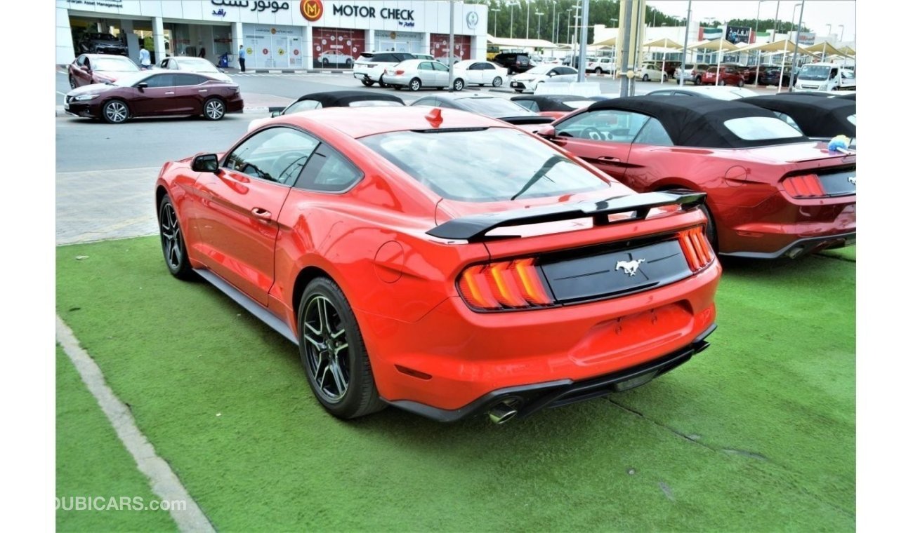 Ford Mustang **JUNE SALE OFFERS**EcoBoost MUSTANG/LITTLE MILEAGE/RED INTERIOR/GOOD CONDITION