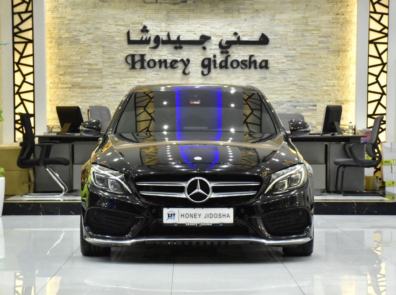 Mercedes-Benz C 200 EXCELLENT DEAL for our Mercedes Benz C200 ( 2016 Model ) in Black Color GCC Specs
