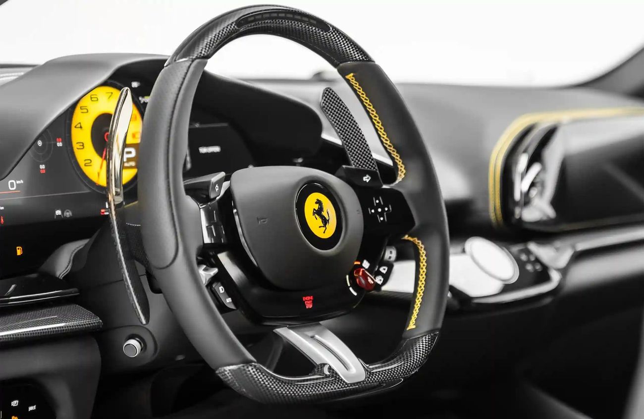 Ferrari Purosangue 6.5L V-12 Naturally Aspirated Engine