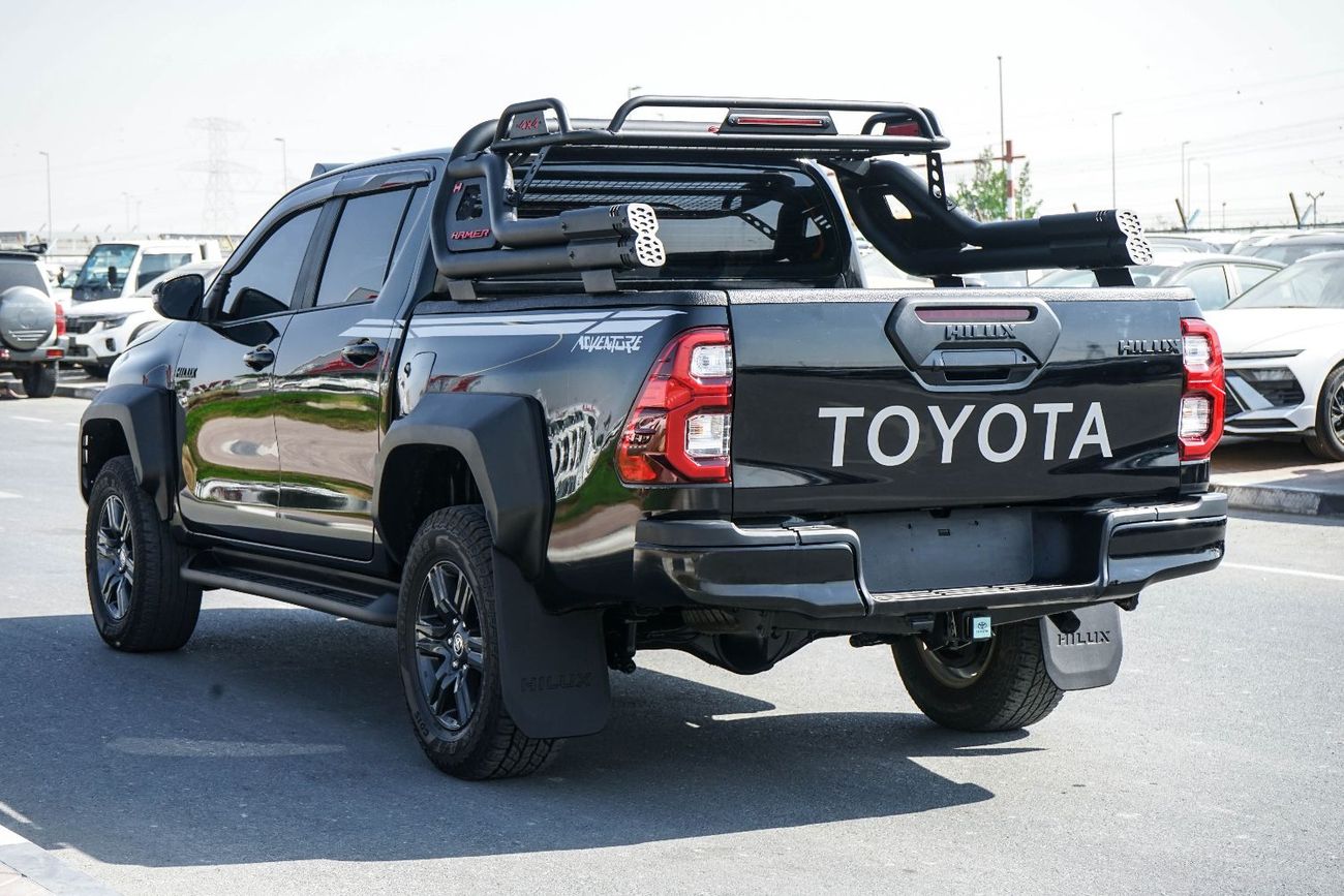 تويوتا هيلوكس The Toyota Hilux is a famously tough and versatile pickup truck, known for its rugged reliability an