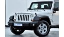 Jeep Wrangler EXCELLENT DEAL for our Jeep Wrangler Sport ( 2012 Model ) in White Color GCC Specs