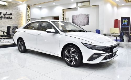 Hyundai Elantra EXCELLENT DEAL for our Hyundai Elantra ( 2025 Model ) in White Color Chinese Specs