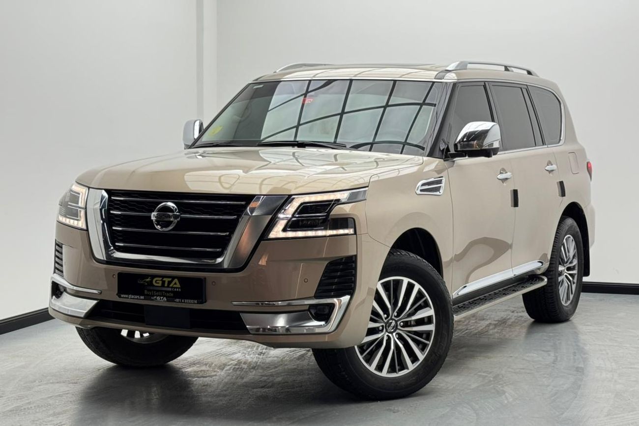 Nissan Patrol SE Platinum City 4.0L 2021 Nissan Patrol SE Platinum City, 1 Year Warranty, Nissan Service History,