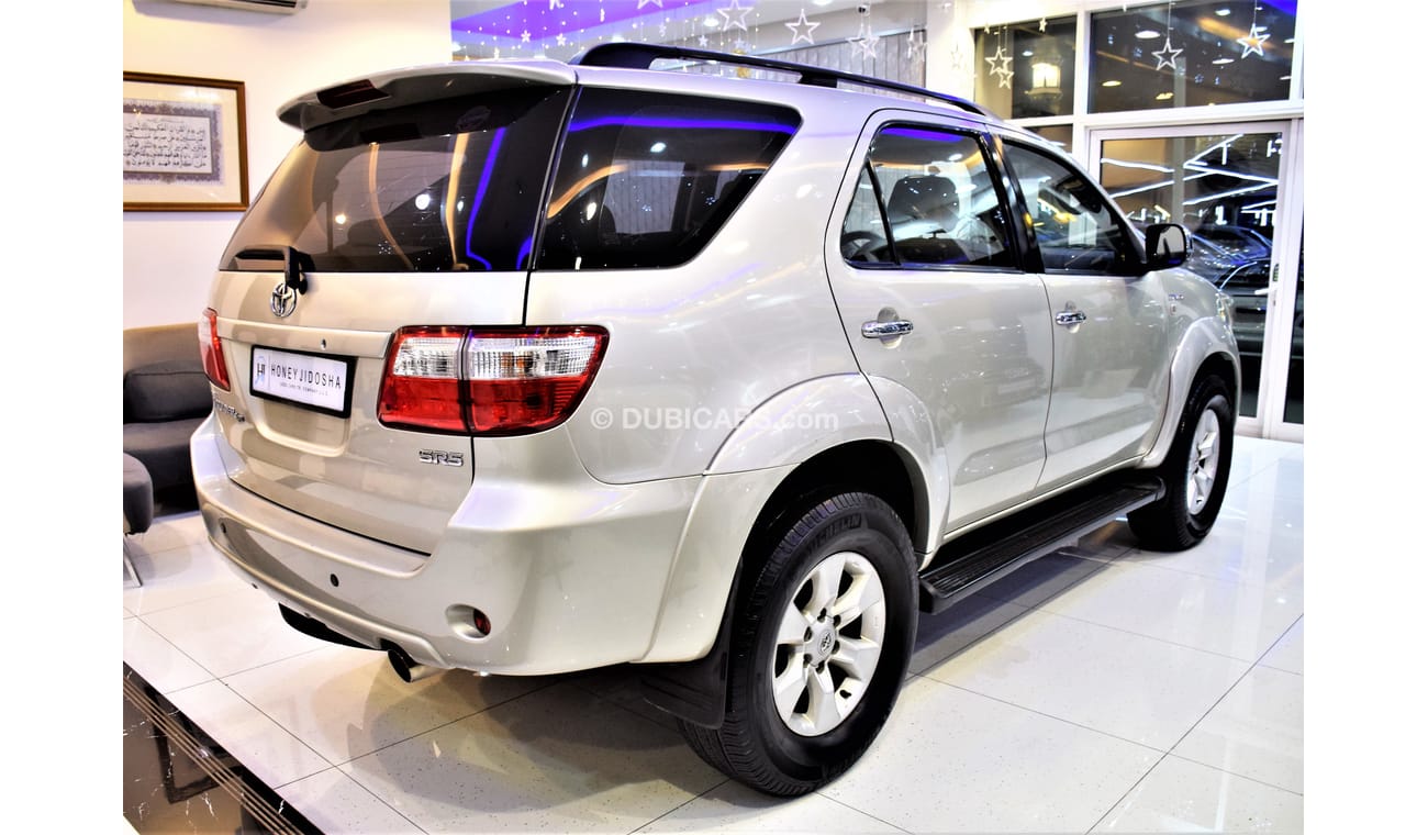 Toyota Fortuner AMAZING FAMILY CAR  SR5 2009 Model GCC Specs