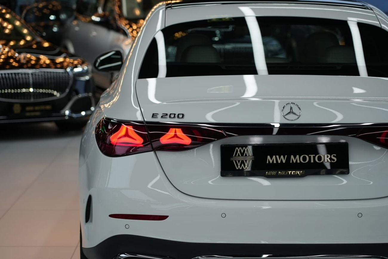 مرسيدس بنز E200 Best | E 200 | GCC 0km | Agency Warranty | AMG Sports Package