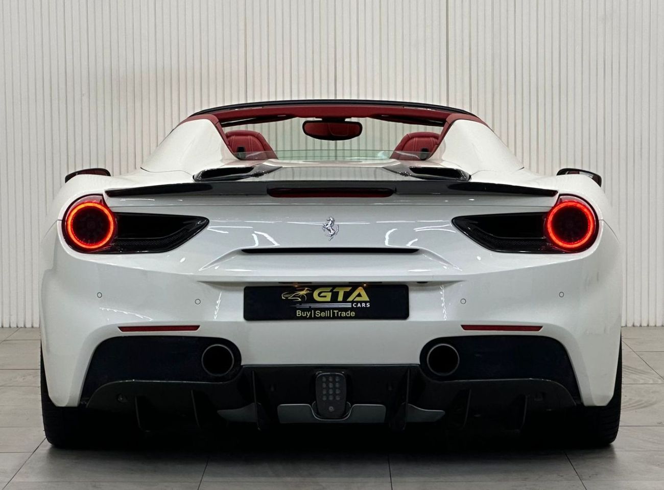 فيراري 488 2017 Ferrari 488 Spider, Al-Tayer Warranty Till Dec 2024, Full Agency Service History, GCC