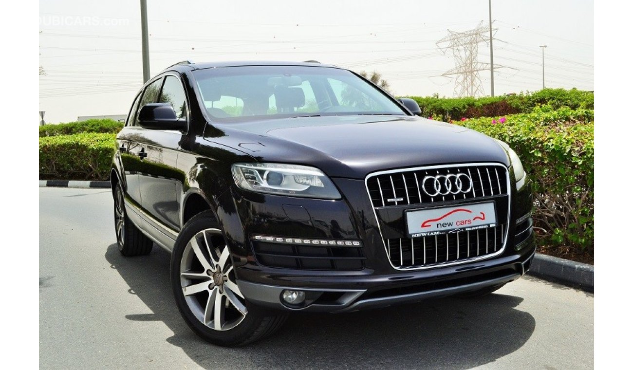 Audi Q7 - ZERO DOWN PAYMENT - 1,400 AED/MONTHLY - 1 YEAR WARRANTY