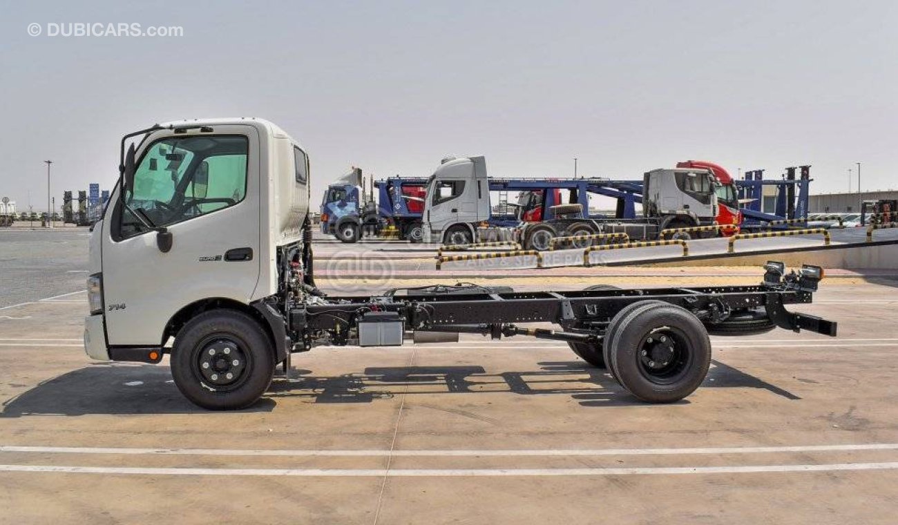 Hino 300 714 Chassis, 4.2 Tons (Approx.), Single cabin with TURBO, ABS and AIR BAG MY23(EXPORT ONLY)