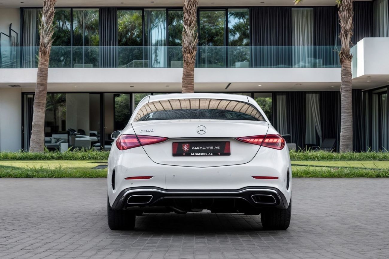 Mercedes-Benz C 200 C200 | 4,230 P.M  | 0% Downpayment | AMG | 5 YEARS AGENCY WARRANTY!