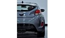 Hyundai Veloster GLS GLS EXCELLENT DEAL for our Hyundai Veloster ( 2017 Model! ) in Grey Color! GCC Specs