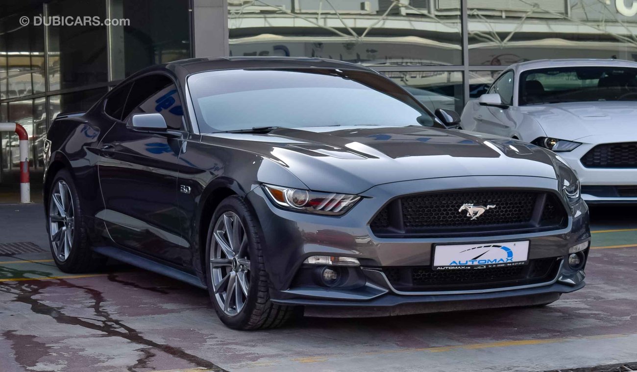 Ford Mustang GT Premium, 5.0 V8 GCC w/ 3 Years or 100,000km Warranty + 60,000km Service from Al Tayer