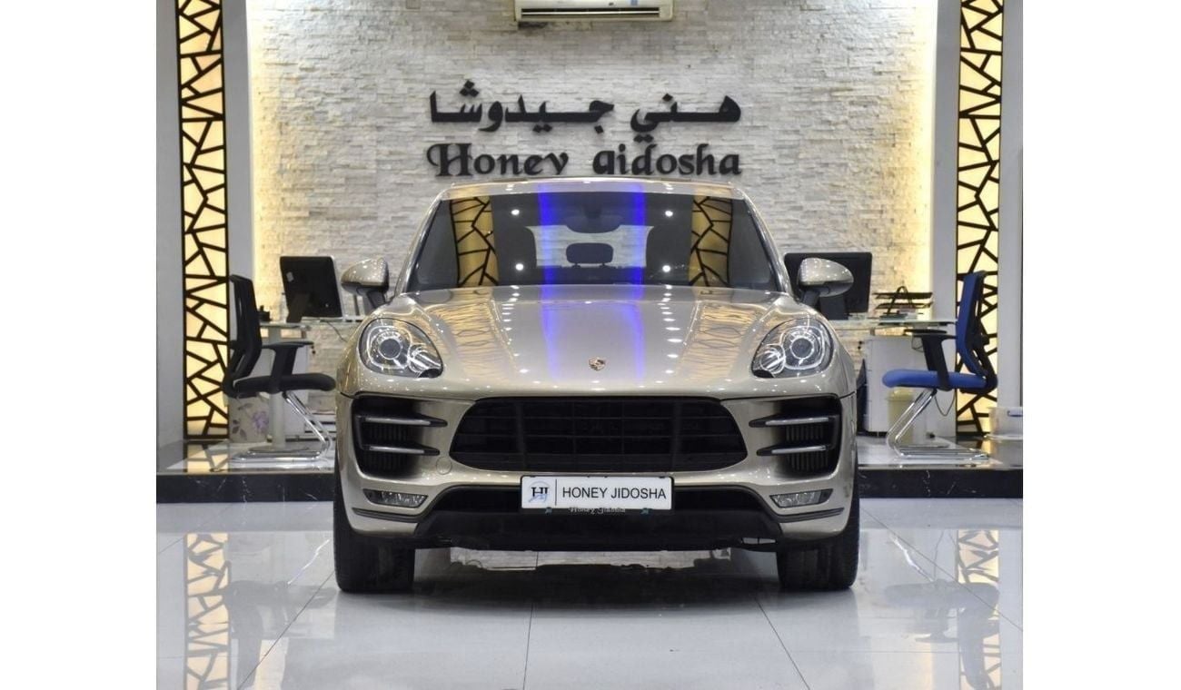 Porsche Macan EXCELLENT DEAL for our Porsche Macan Turbo ( 2015 Model ) in Golden Color GCC Specs