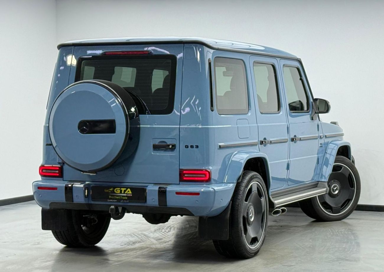 مرسيدس بنز G 63 AMG 4MATIC SUV 2023 Mercedes Benz G63 AMG G Manufaktur Night Package, 2028 Mercedes Warranty, Very Low K