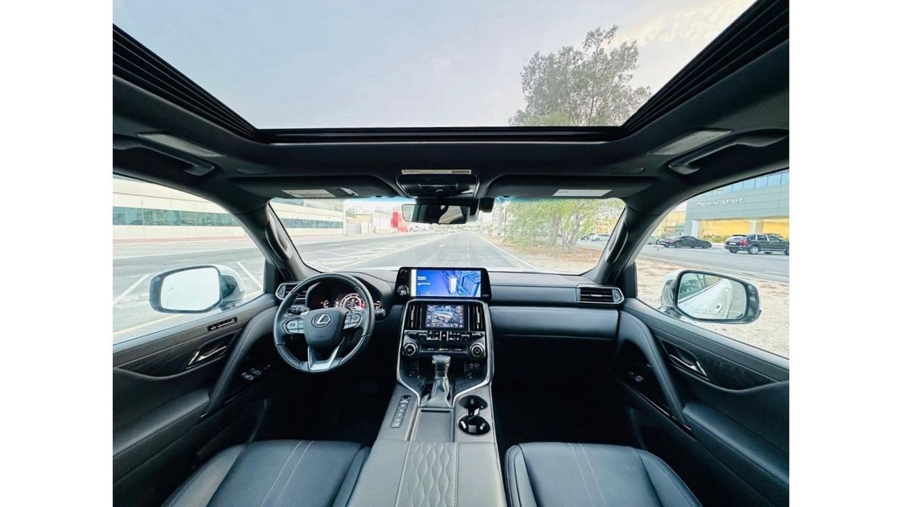 Lexus LX 600 VIP LAUNCH EDITION  w/Black Package UNDER WARRANTY | AED 9,800 PM Available | BRAND NEW | VIP EDITIO