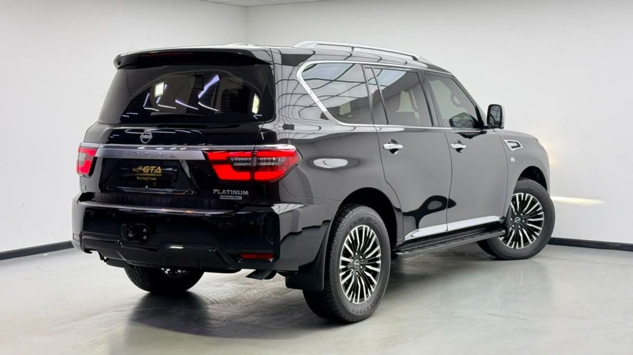 نيسان باترول 2022 Nissan Patrol LE Platinum, 12/2027 Nissan Warranty, Full Nissan Service History, GCC