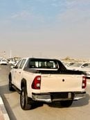 تويوتا هيلوكس 2018Model 2.8 Diesel Engine 4x4 colour white Transmission Automatic Interior.Black leather seats 5se