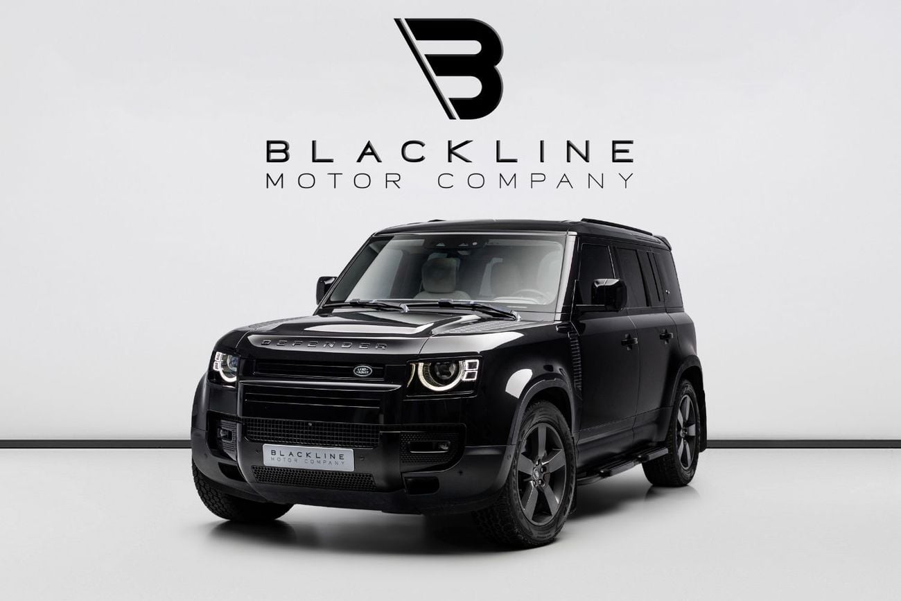 Land Rover Defender 110 HSE P400 BUY NOW, PAY 2027 | THE BLACKLINE STANDARD | 2028 Al Tayer Warranty, GCC