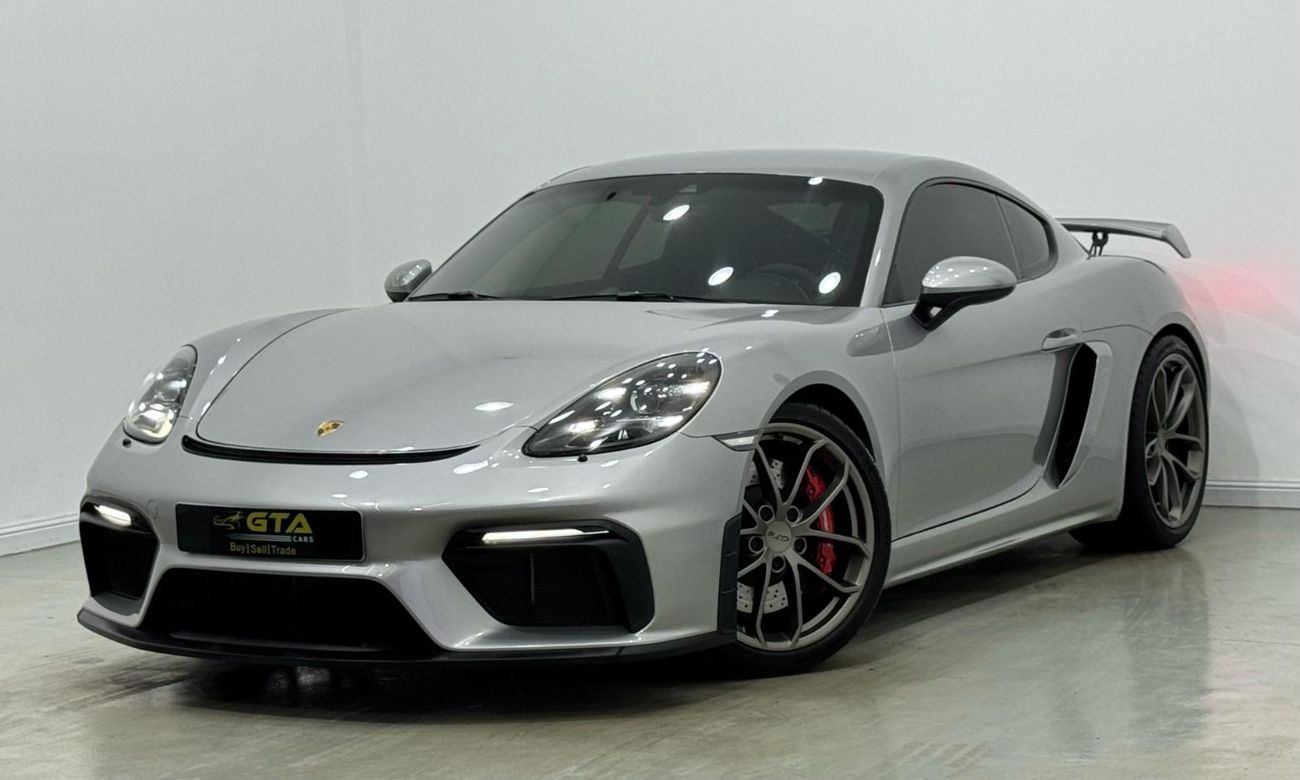 Porsche 718 Cayman GT4 4.0L (414 HP) M/T 2020 Porsche GT4, 2026 Porsche Warranty, Full Porsche Service History, Manual