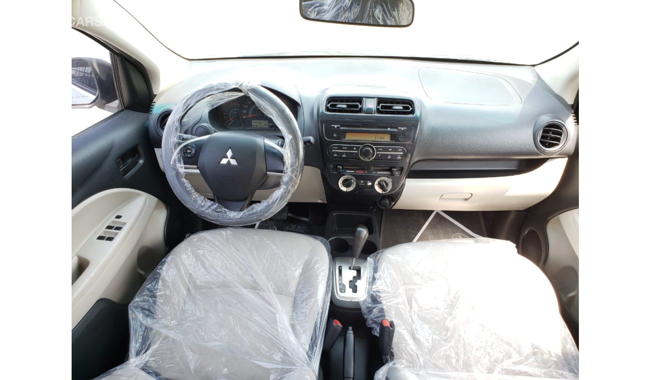 ميتسوبيشي اتراج 1.2L, 14" Alloy Rims, Air Conditioner, Fabric Seat, Xenon Headlights, Automatic Gear Box (LOT # 716)
