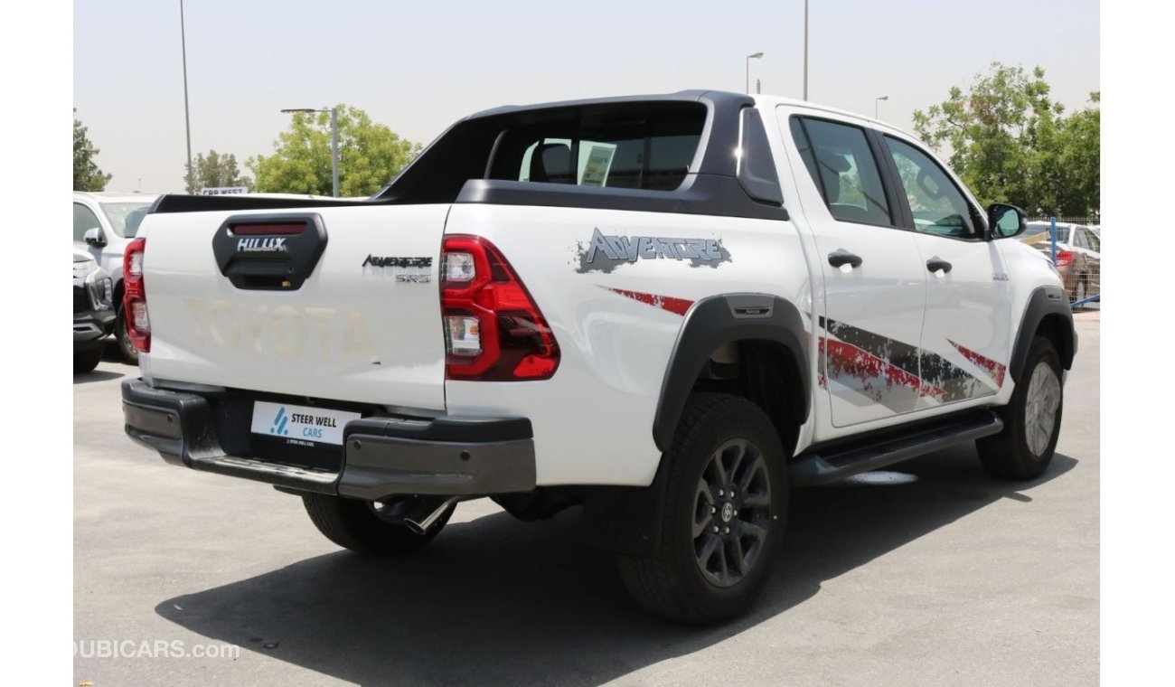 Toyota Hilux 2022 | 2.8L ADVENTURE -Z A/T D/C 360 CAMERA FULL OPTION WITH GCC SPECS EXPORT ONLY